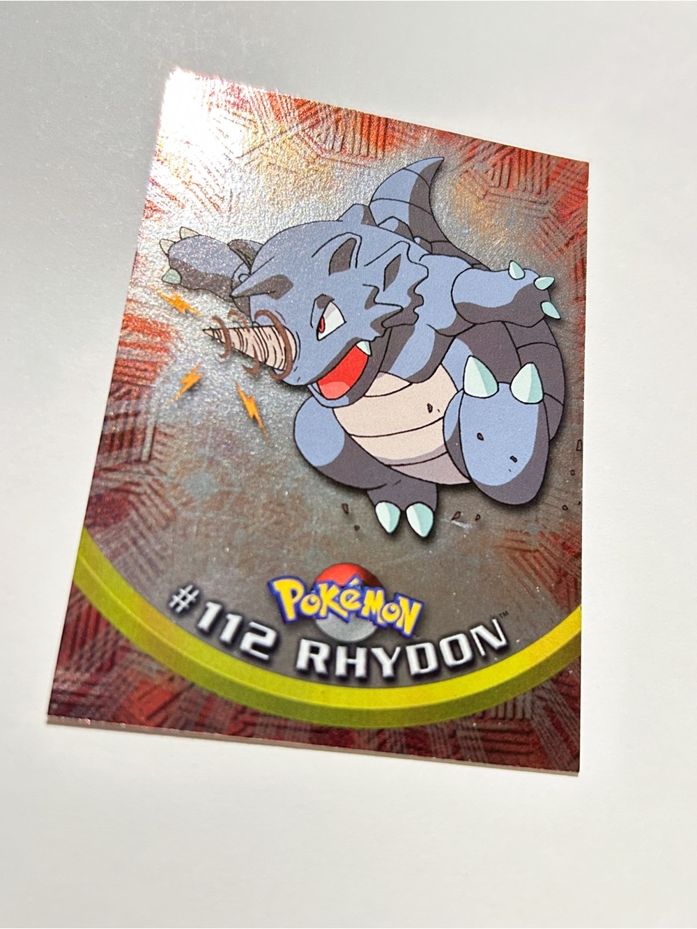 Pokémon Topps Rhydon Holo Card - Picture 3 of 3
